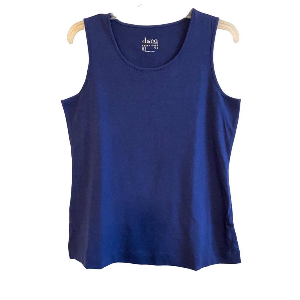 Denim & Co. Essentials Open Front Cardigan & Tank Set SMALL (818) - Picture 11 of 11